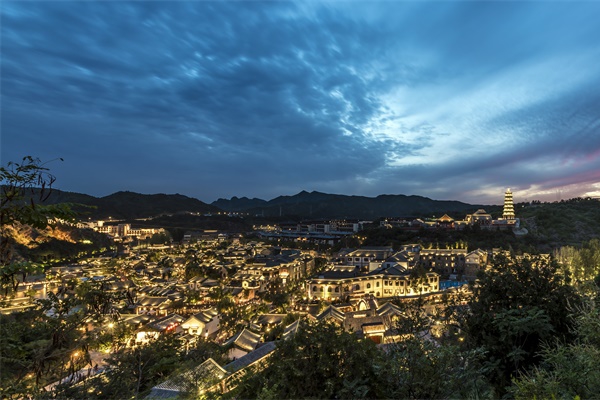 古镇照明设计丰富了古镇夜间景色