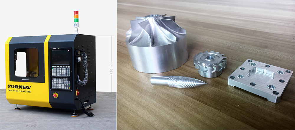 桌面五轴机床解决大型机床在教学上不方便问题 桌面五轴机床解决大型机床在教学上不方便问题