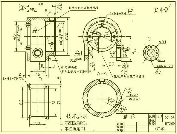 图纸合不合格，来看看经典机械制图识图标准？