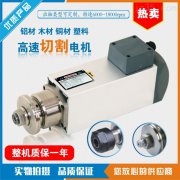 抛光高速主轴电机的产品优势