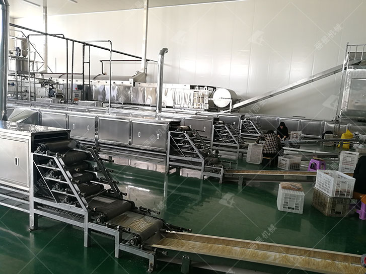 水晶粉皮加工设备，粉皮机自定义调节生产所需规格类型