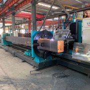 八轴相贯线切割机切割方管圆管矩形管