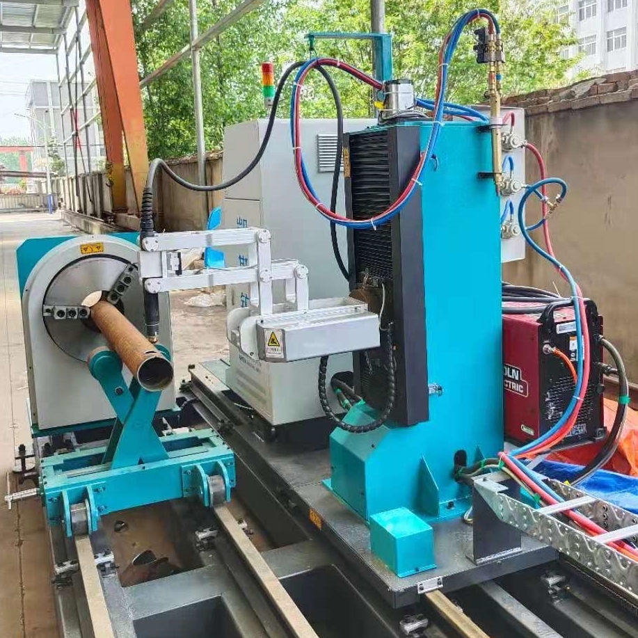 数控式相贯线切割机的调试与安装