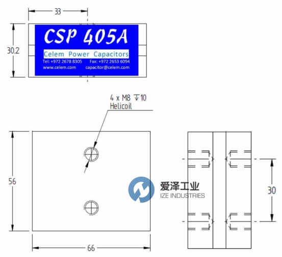 CELEM电容CSP405A规格及应用介绍