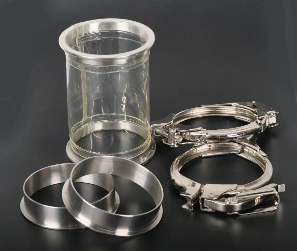 内嵌式粉体透明软连接