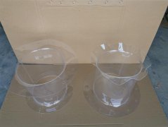 内胀式透明软连接  内嵌式快装软连接 透明软连接清楚可见