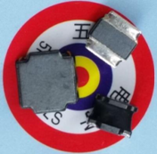 封磁胶贴片电感
