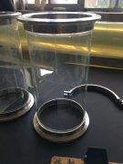 振动筛软连接 正极材料输送透明软连接