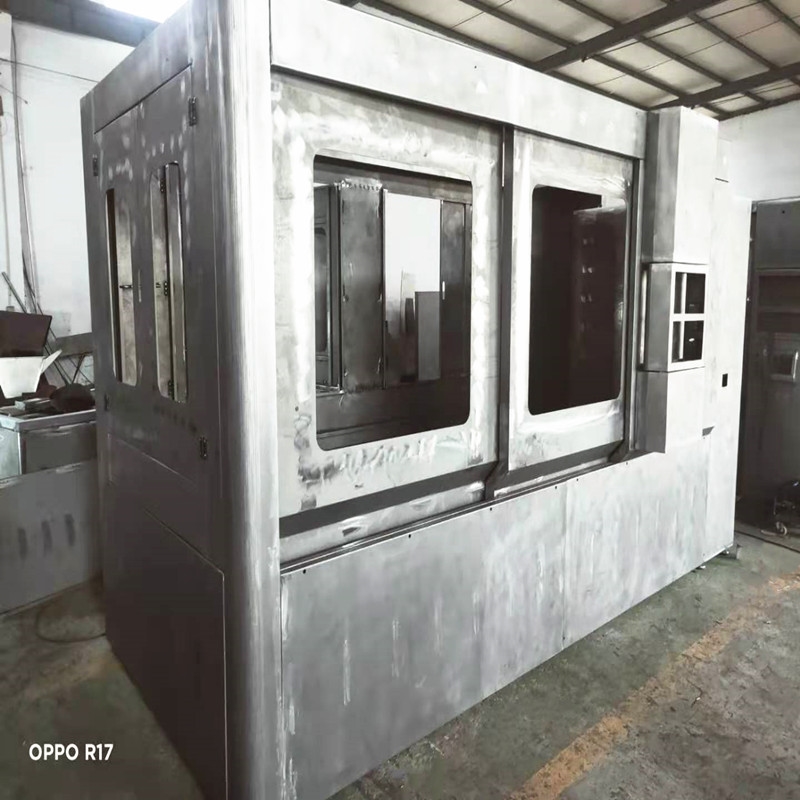 新型机床外防护钣金设计 新型机床外防护钣金设计