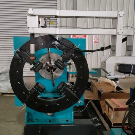 方管圆管等异型管材切割用八轴相贯线切割机