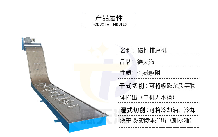 磁性排屑机与刮板排屑机的方位使用介绍 磁性排屑机与刮板排屑机的方位使用介绍