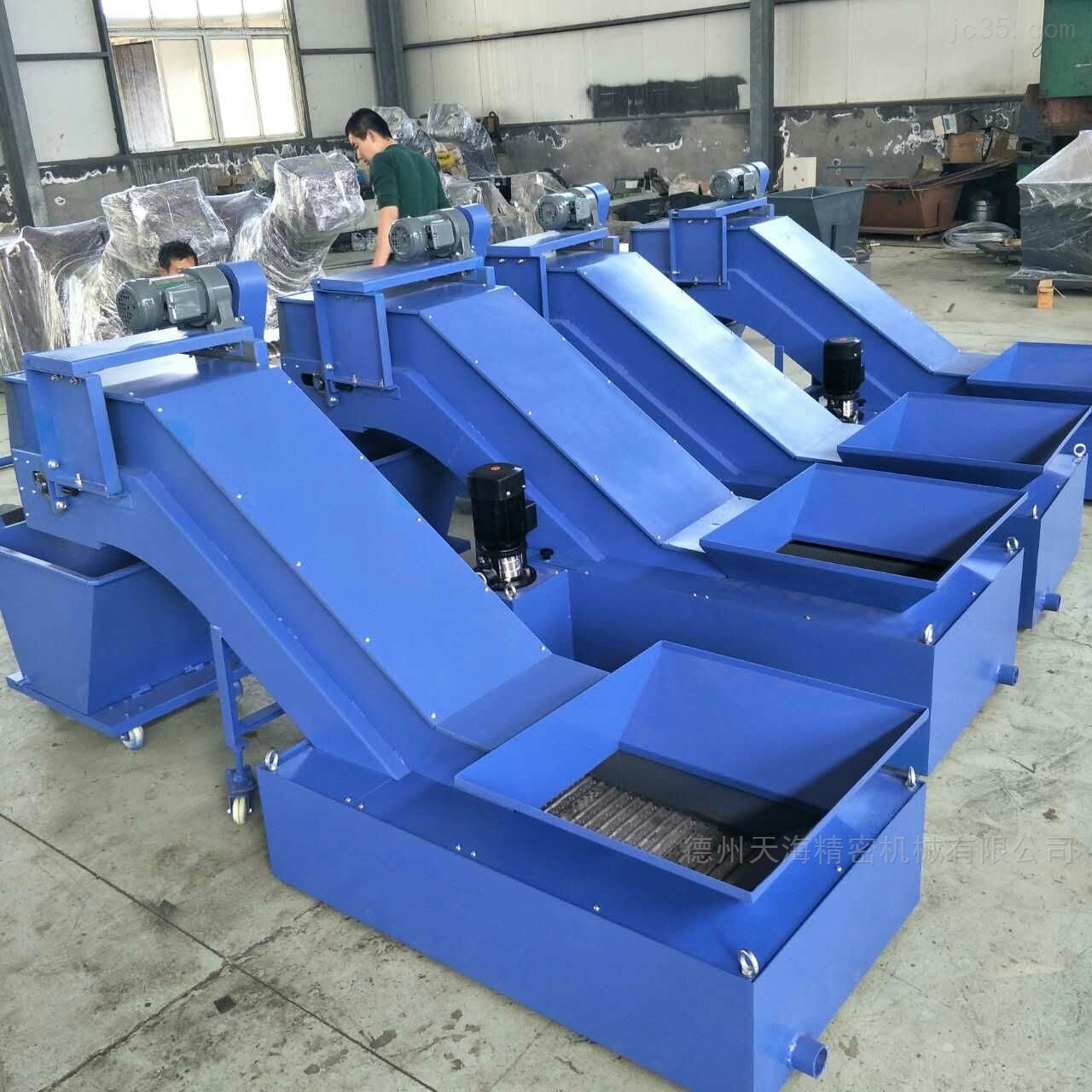 链板式机床排屑机常见的故障分析说明