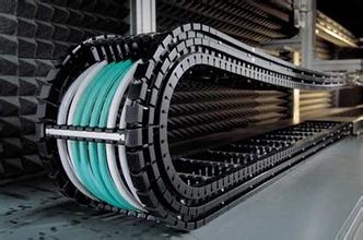 工程塑料拖链在机器人设备中类型应用