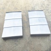 钢板防护罩喷油完成