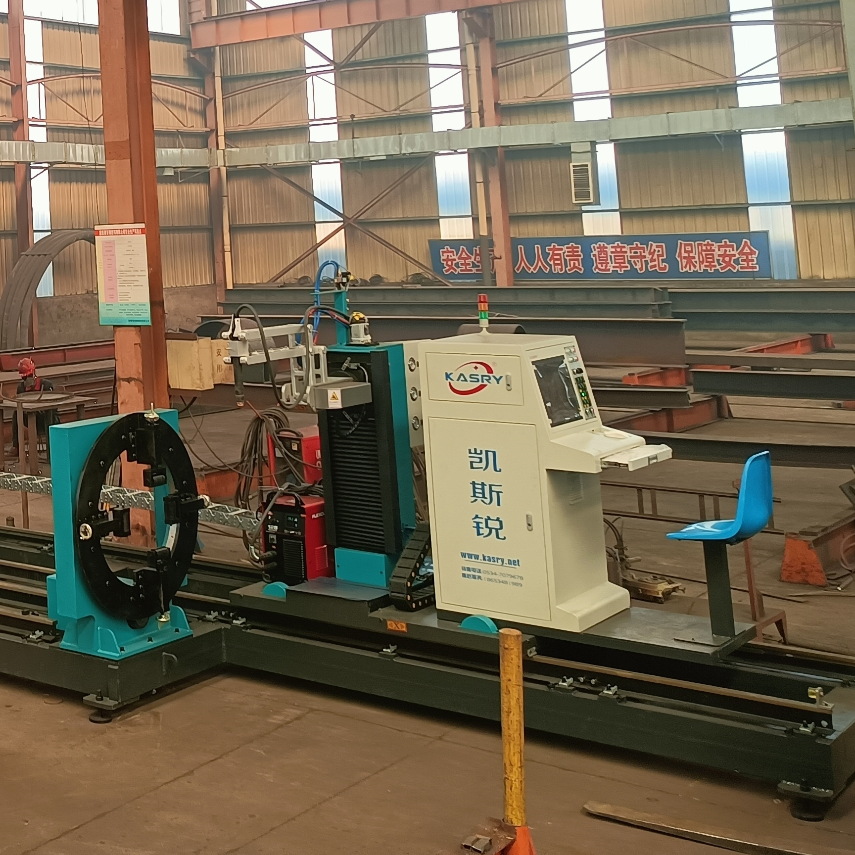 异型管材切割-八轴相贯线切割机的优势