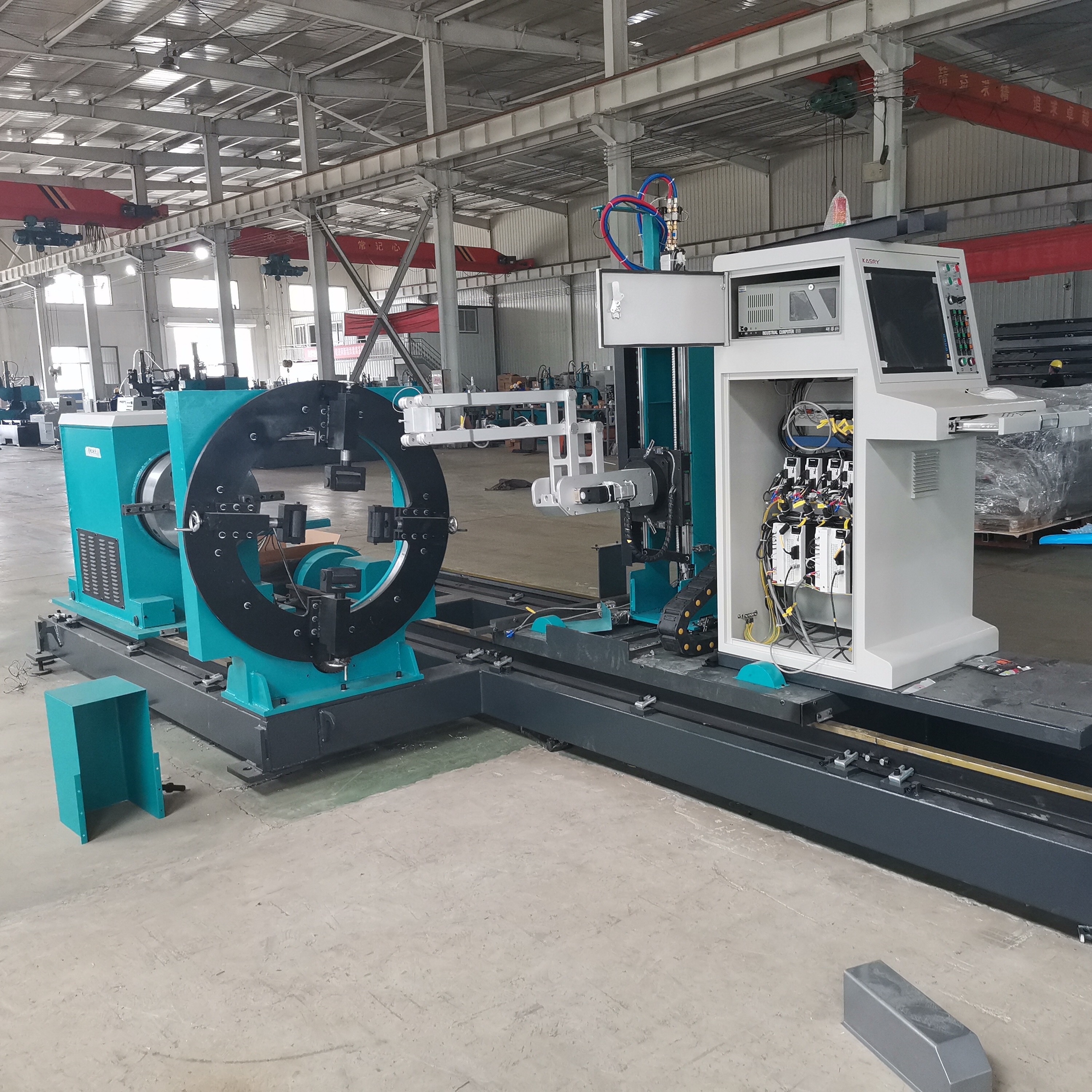 异型管材切割-八轴相贯线切割机的优势