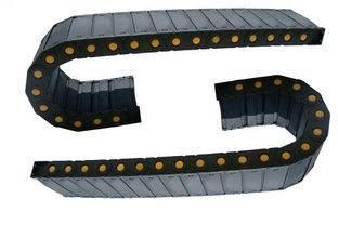 加强型塑料拖链 全封闭尼龙拖链 工程塑料拖链桥式 桥式静音拖链