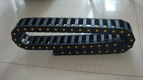 加强型塑料拖链 全封闭尼龙拖链 工程塑料拖链桥式 桥式静音拖链