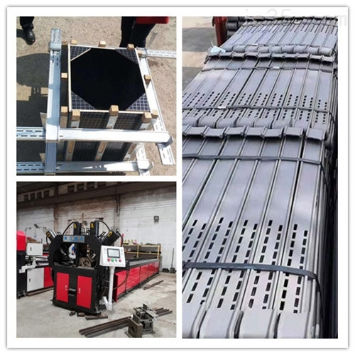 广东佛山银江机械供应建筑方柱扣生产线