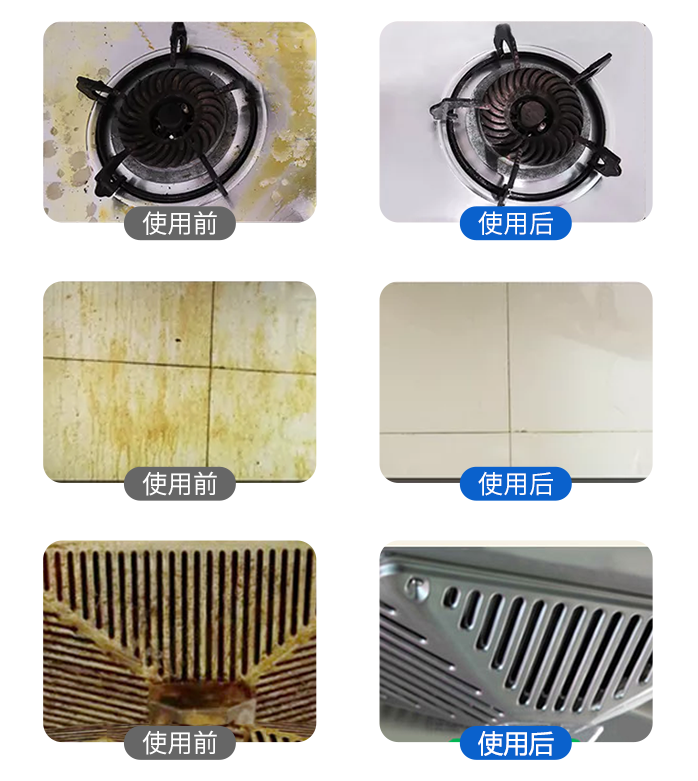 清洗抽油烟机用它，一喷一抹就干净了