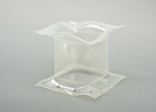 粉体软接头  快装软连接 聚氨酯透明软连接