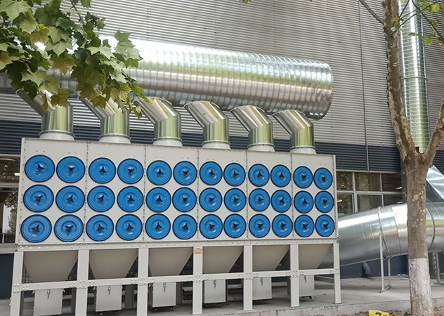 滤筒除尘器有两种清灰方式