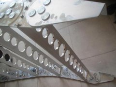 加强型钢制拖链，打孔式钢制拖链，桥式钢制拖链