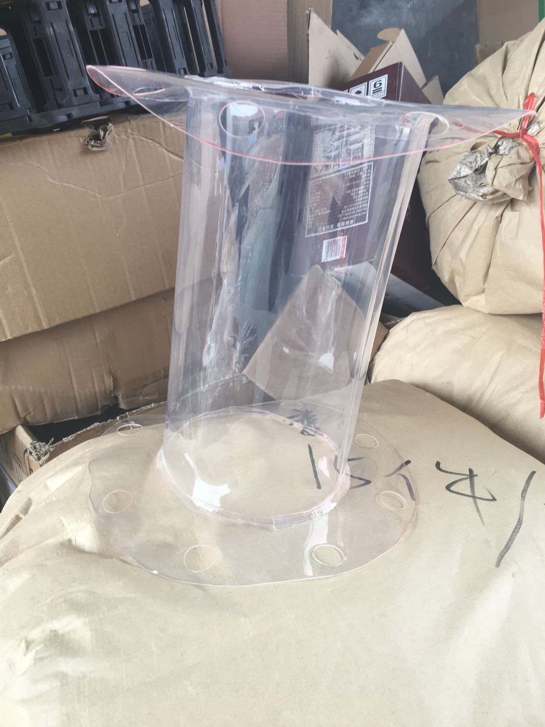 新能源锂电厂用透明软连接 快装式聚氨酯软连接