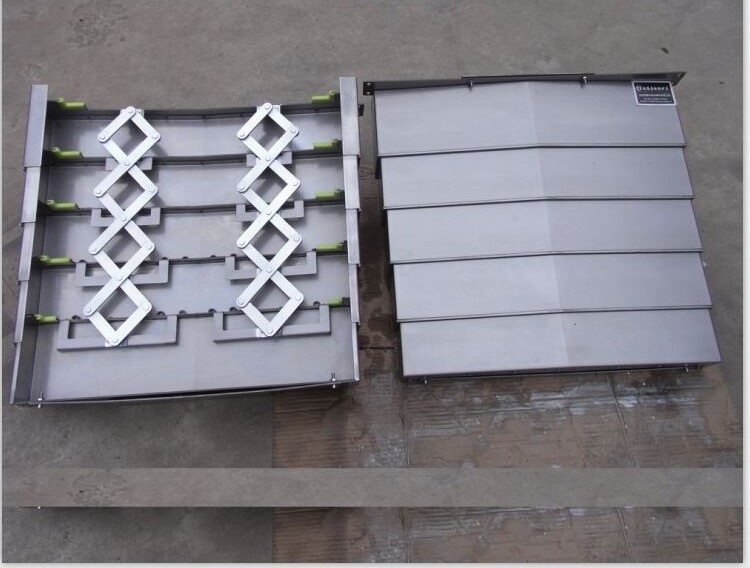 轧辊磨床防护罩 加工中心不锈钢防护罩