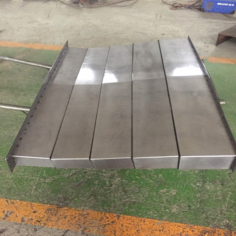 轧辊磨床防护罩 加工中心不锈钢防护罩