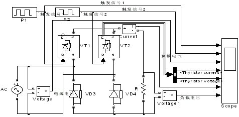 基于MATLAB的单相桥式整流电路研究