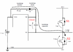 自举电路工作原理和自举电阻和电容的选取