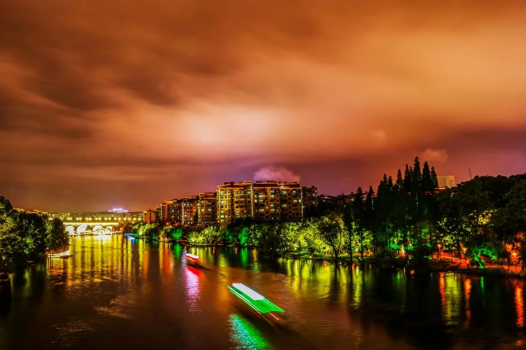 江西九江武宁县灯光夜景惊艳亮相央视直播节目