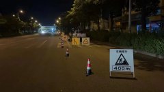 福建漳州南靖县国道319线靖城路LED路灯升级改善公路夜间出行条件