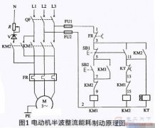 三相电机的一根电源线经过整流桥的故障问题分析