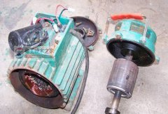 单相电容电动机拆解图片_单相电容电动机绕组烧毁