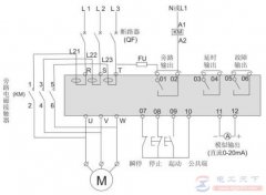软启动器输出缺相故障ERR05什么原因？