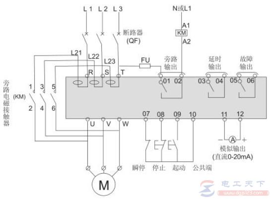 软启动器输出缺相故障ERR05什么原因? 软启动器输出缺相故障ERR05什么原因?