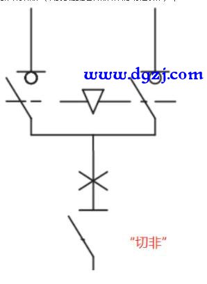 双电源转换开关能直接切非消防电源吗