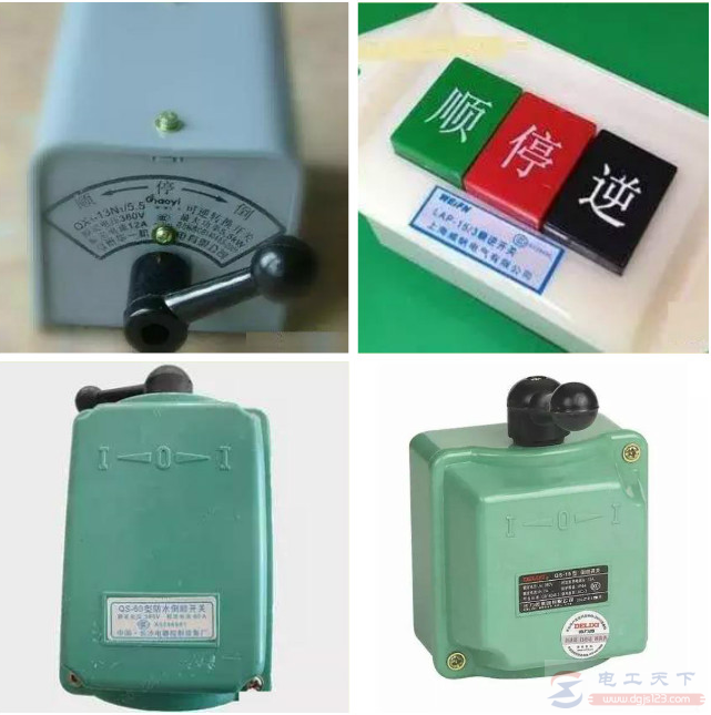 电机倒顺开关怎么接线，先看明白倒顺开关的工作原理