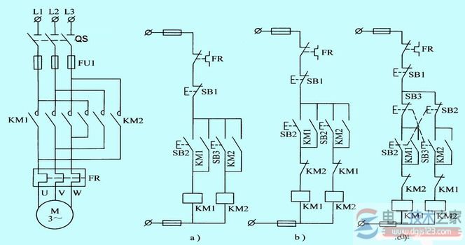 三相异步电动机控制线路有哪些？