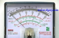 指针式万用表的使用方法及步骤