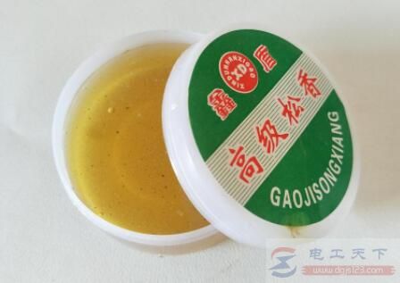 电烙铁为什么要用松香