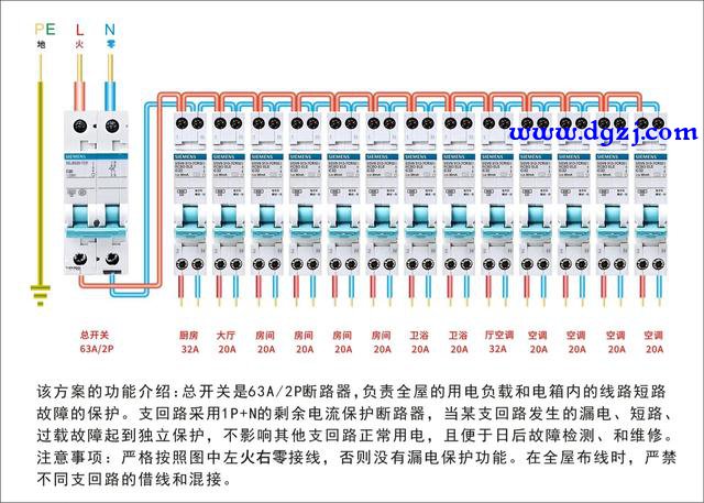 漏电保护器和空开哪个在前