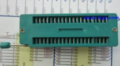 40脚的单片机锁紧座怎么方便拆下