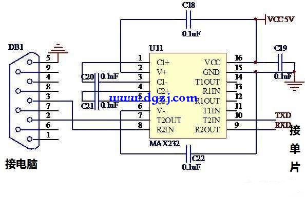 上位机通过串口通信控制单片机的原理
