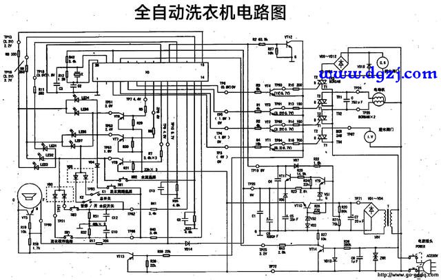 全自动洗衣机电容为什么有个电感线圈