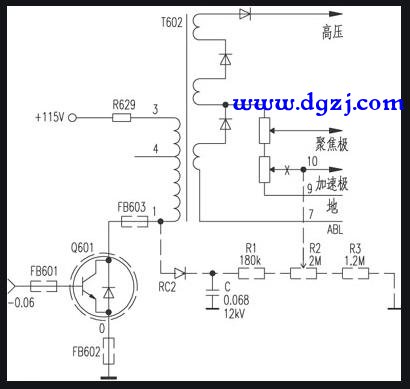 高压包常用的驱动三极管
