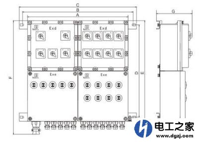 施工电梯配电原理图