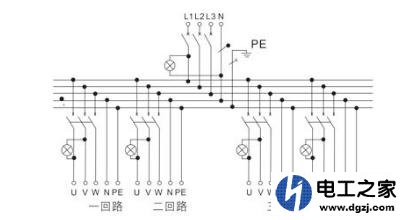 施工电梯配电原理图